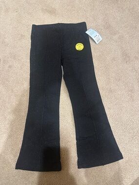 Cat & Jack Black Glitter Flare Sweatpants